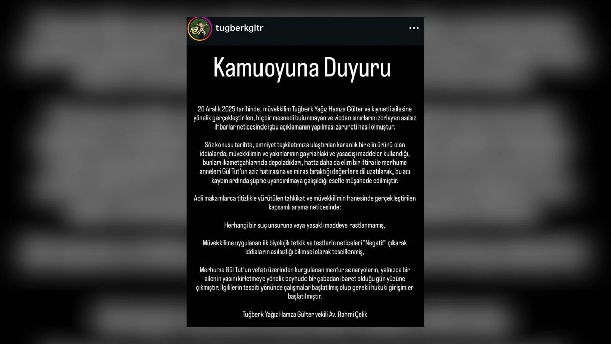 Güllü’nün oğlu Tuğberk Yağız Gülter’in yasaklı madde testi sonuçlandı! Tuğberk Yağız’dan açıklama 5 gullu^nun oglu Tugberk^ten yasakli madde aciklamasi